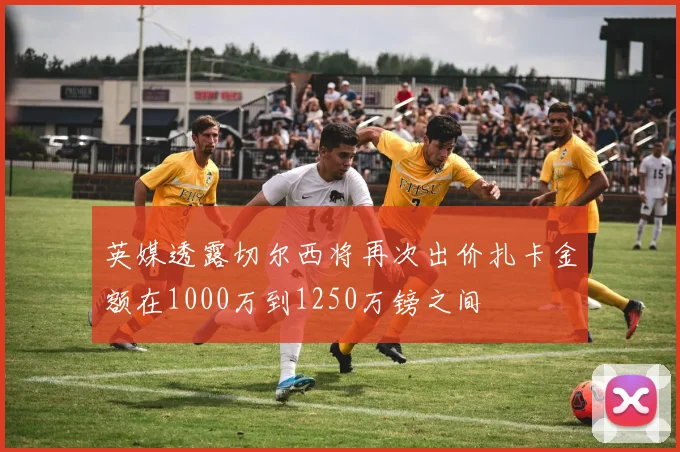 英媒透露切尔西将再次出价扎卡金额在1000万到1250万镑之间