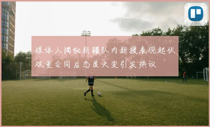 媒体人揭秘新疆队内新援表现起伏双重合同后态度大变引发热议